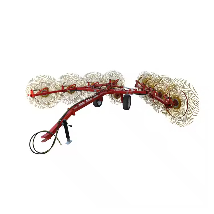 Shuoxin Rotary Wheel Grass Rake for Efficient Hay Collection